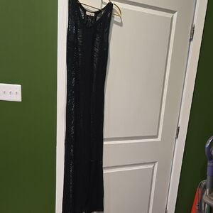 6 Shore Road Black Swim Coverup